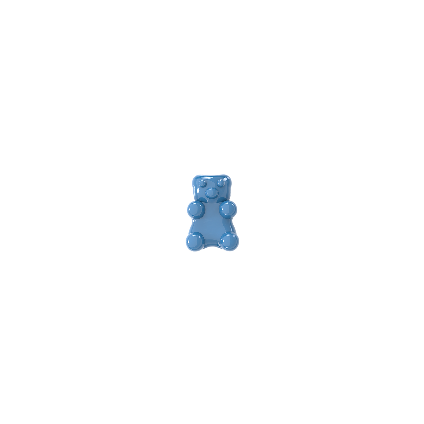 Blue Gummy Bear Charm